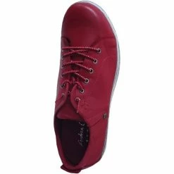 Andrea Conti 0348736 sneaker Couleur Rouge cuir -Andrea Conti Soldes 18249323 500 E