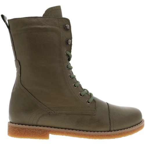 Andrea Conti Boots Couleur Vert kaki 4 Andrea Conti Boots Couleur Vert kaki – Image 2