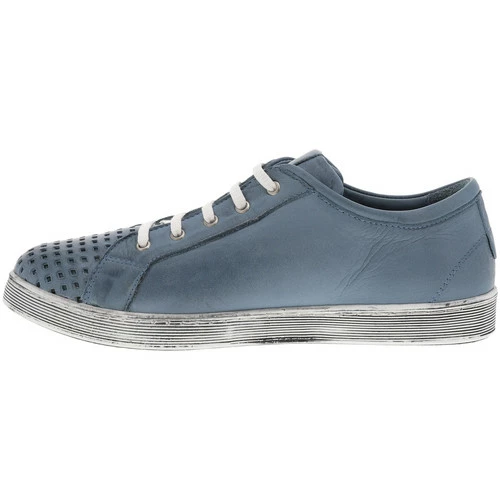 Andrea Conti Baskets basses cuir Couleur Bleu ciel 5 Andrea Conti Baskets basses cuir Couleur Bleu ciel – Image 3